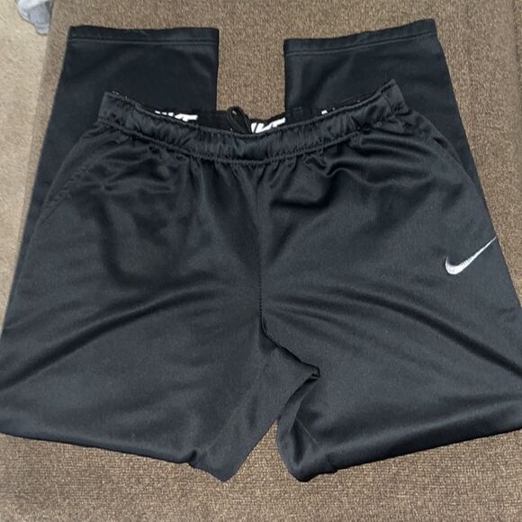 Nike Drifit Black Elastic Waistband w/ Drawstrings Running Warmup Pant- Large - Picture 16 of 16